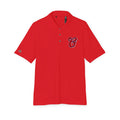 Greenwich G Performance Polo with Script 'G' Chest Logo — Men's Golf & Casual Athletic Shirt