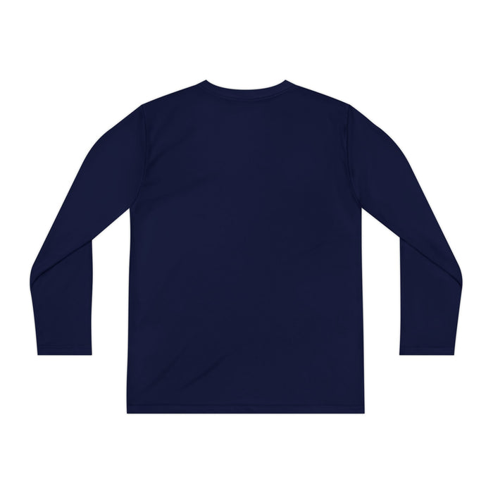 Greenwich Little League YOUTH Long Sleeve Tee – “Greenwich” Retro Baseball Competitor Shirt