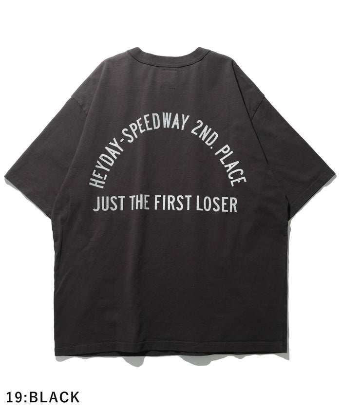 GS2549945 11 SASHIKO PRINT TEE - BLACK