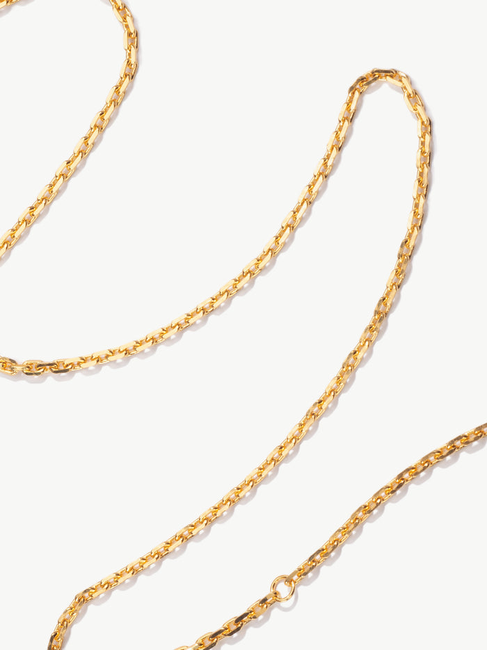 L'ERA Link chain in gold vermeil.