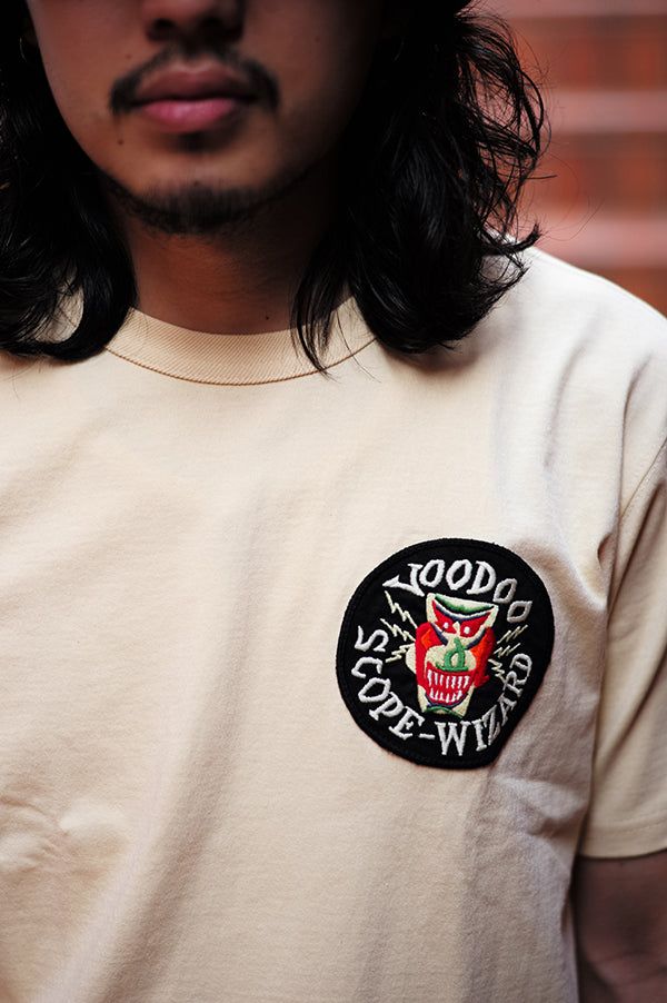 MC26011 MILITARY TEE / VOODOO, SCOPE WIZARD - ECRU