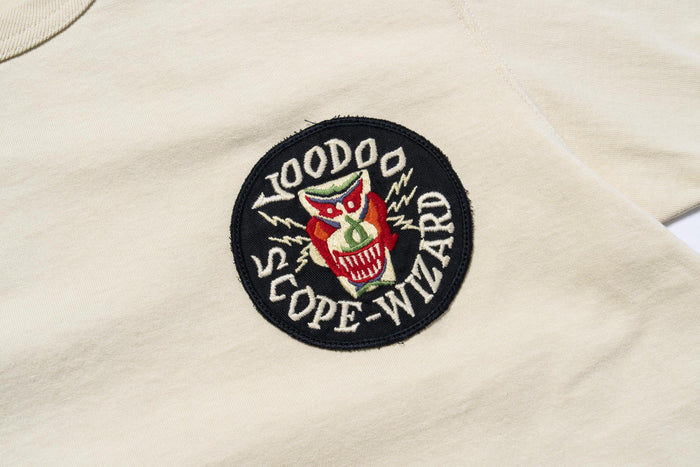 MC26011 MILITARY TEE / VOODOO, SCOPE WIZARD - ECRU