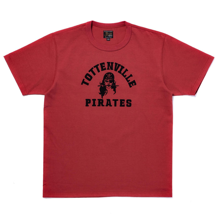 MC26025 JOE MCCOY TEE / PIRATES - CHERRY