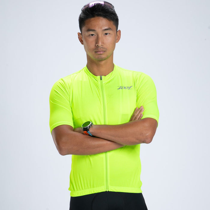Zoot Sports CYCLE JERSEYS Men's Core Cycle Jersey - Hyper Yellow