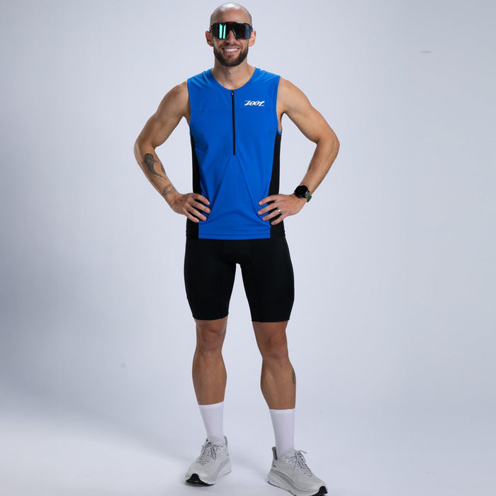 Zoot Sports TRI SHORTS Men's Core Tri 9" Short - Ocean Blue