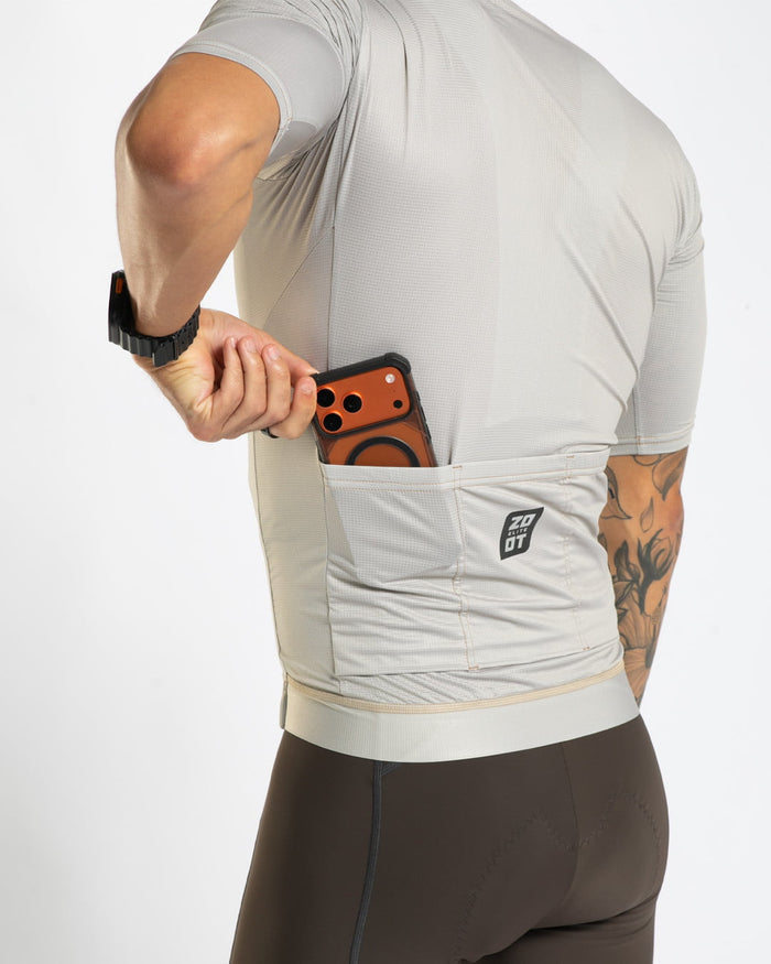 Zoot Sports CYCLE JERSEYS Men's Elite Cycle Aero Jersey - Hazelnut
