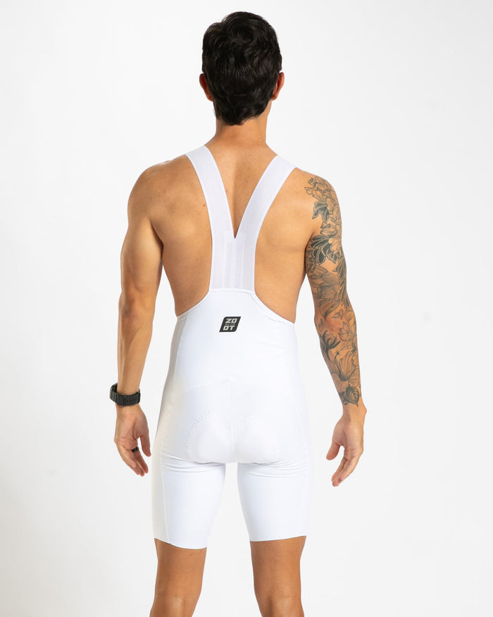 Zoot Sports CYCLE BIBS Men's Elite Cycle Bib - Flat White