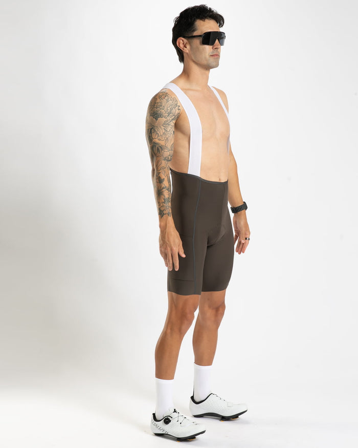 Zoot Sports CYCLE BIBS Men's Elite Cycle Cargo Bib - Mocha