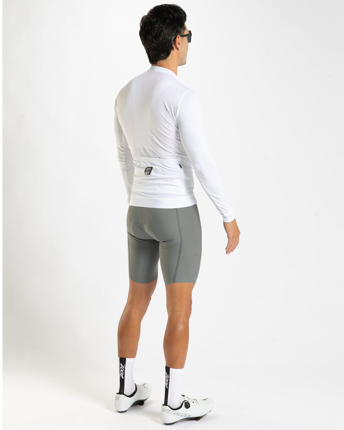 Zoot Sports CYCLE LONG SLEEVE JERSEYS Men's Elite Cycle Ls Aero Jersey - Flat White