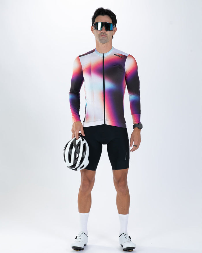 Zoot Sports CYCLE LONG SLEEVE JERSEYS Men's Elite Cycle Ls Aero Jersey - Sonic Shift