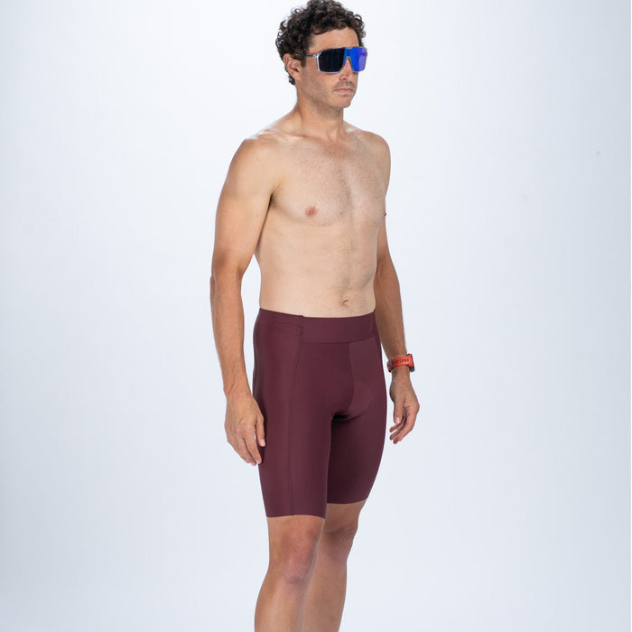 Zoot Sports CYCLE SHORTS Men's Elite Cycle Short  - Burgundy