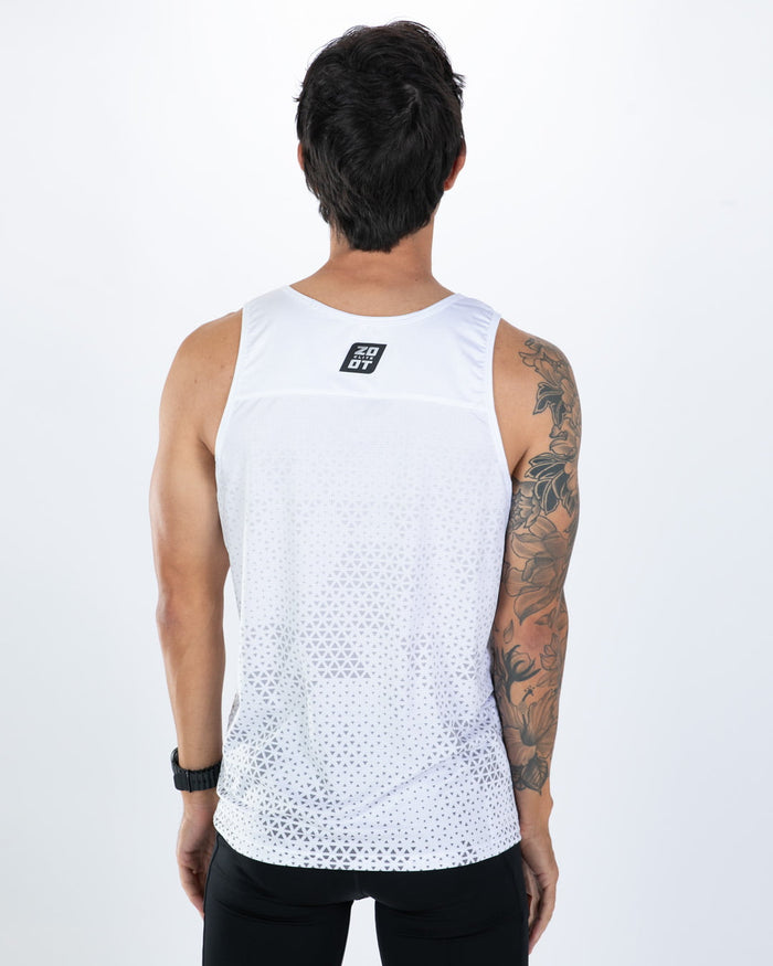 Zoot Sports RUN SINGLETS Men's Elite Run Singlet - Sonic White