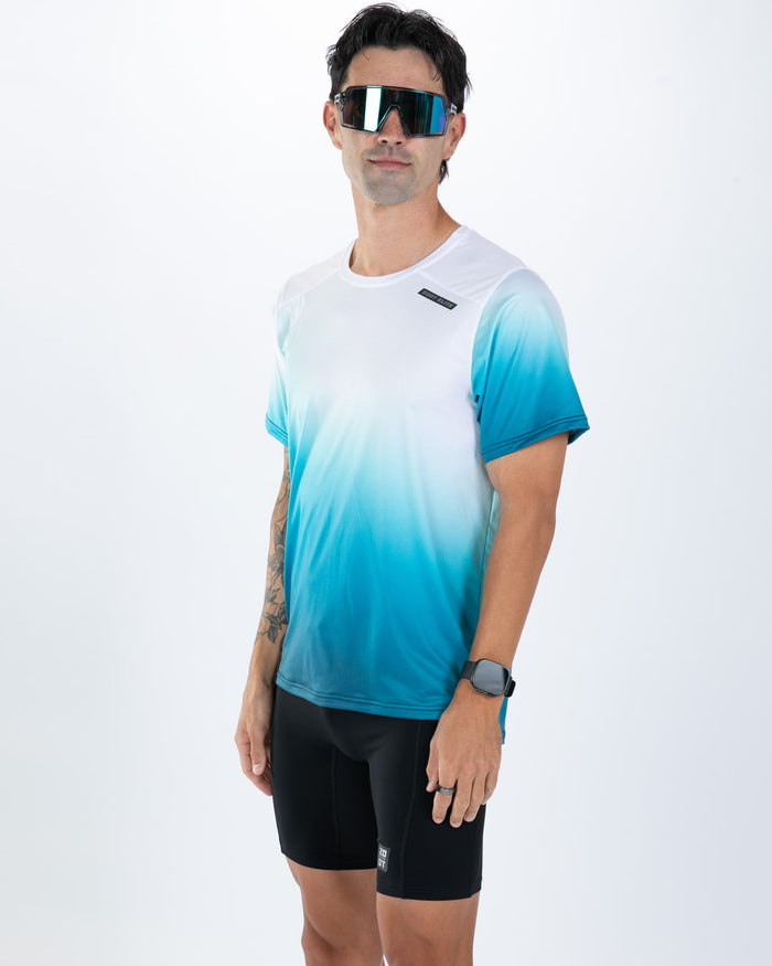 Zoot Sports RUN TEES Men's Elite Run Tee - Sonic Wave