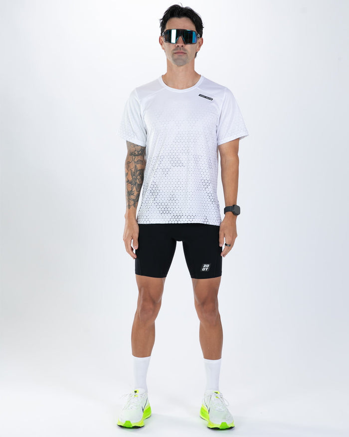 Zoot Sports RUN TEES Men's Elite Run Tee - Sonic White