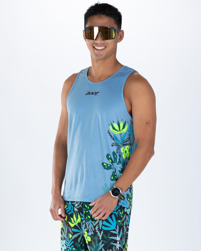 Zoot Sports RUN SINGLETS Men's Ltd Run Singlet - Florescence