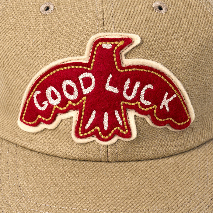 MSP-7011 GOOD LUCK CAP - BEIGE