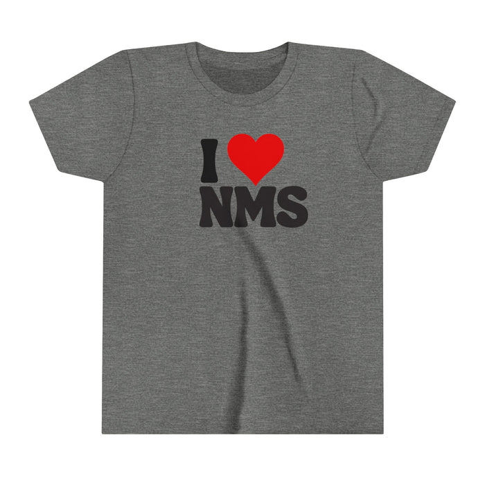 NMS I LOVE NMS Youth Short Sleeve Tee