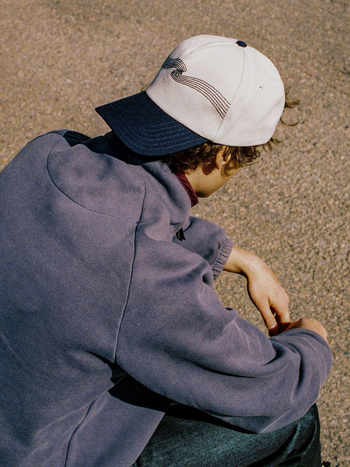 Nudie Cap Embo - Offwhite