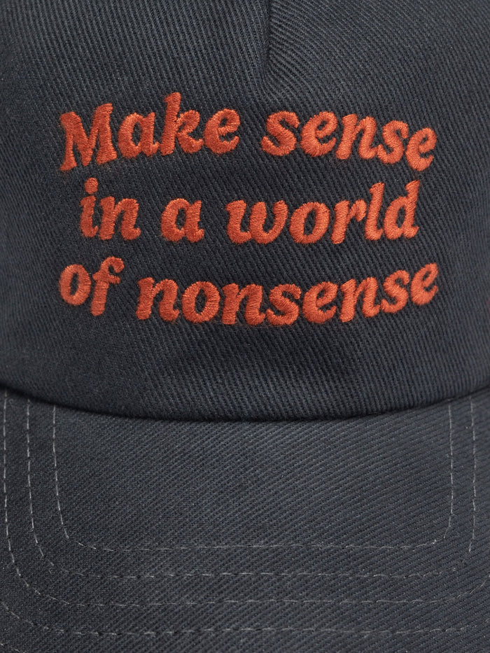 Nudie Cap Make Sense - Black