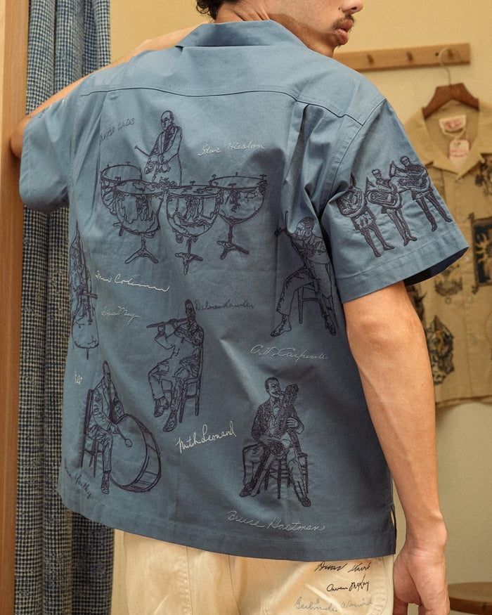 Orchestra Camp Shirt - Deep Blue