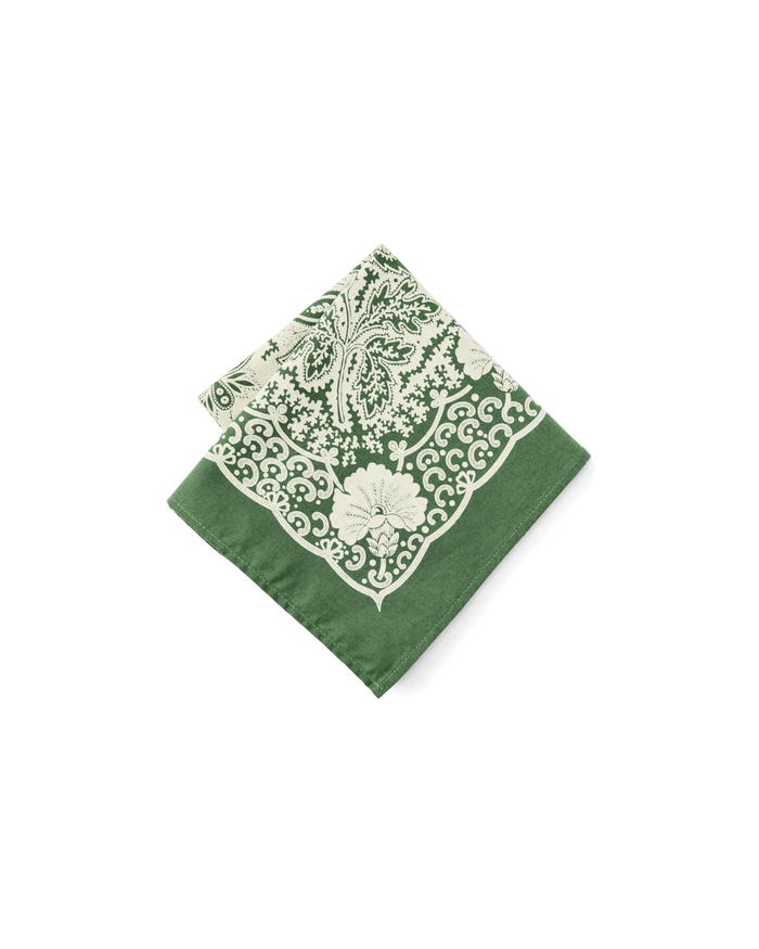 PAISLEY BANDANA - GREEN