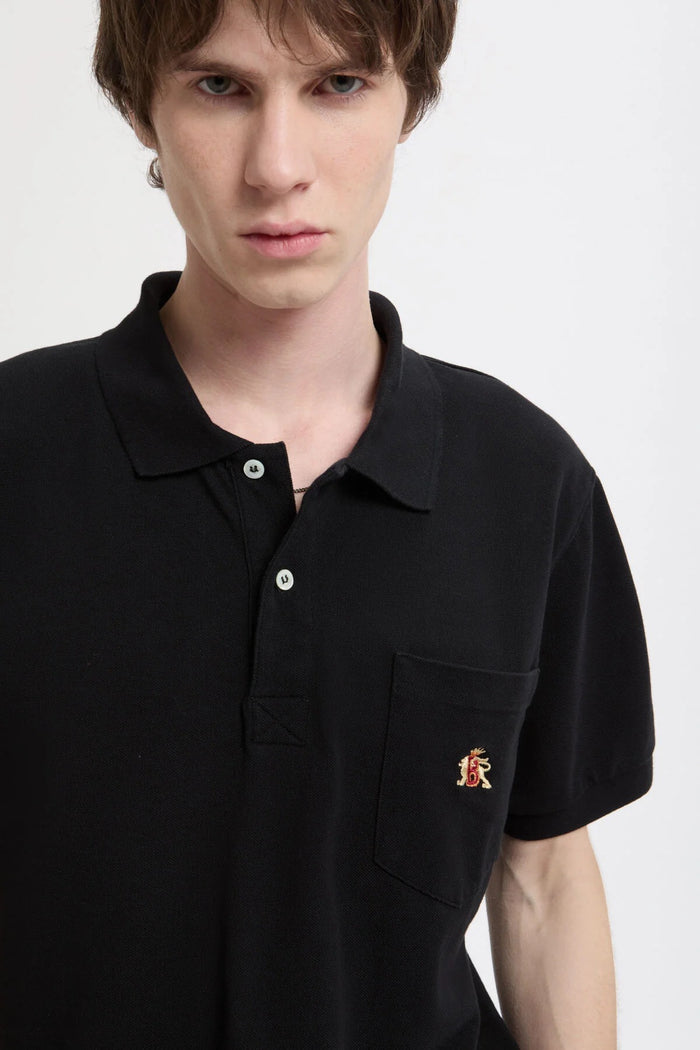 PIQUET POLO - BLACK