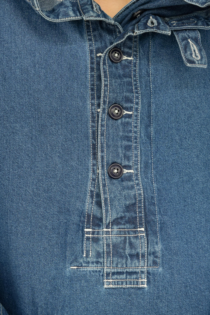 Pullover Pakra - Worn Denim