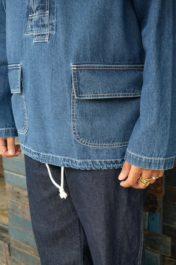 Pullover Pakra - Worn Denim
