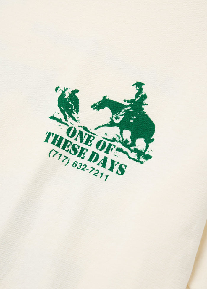 ROUND UP TSHIRT - BONE