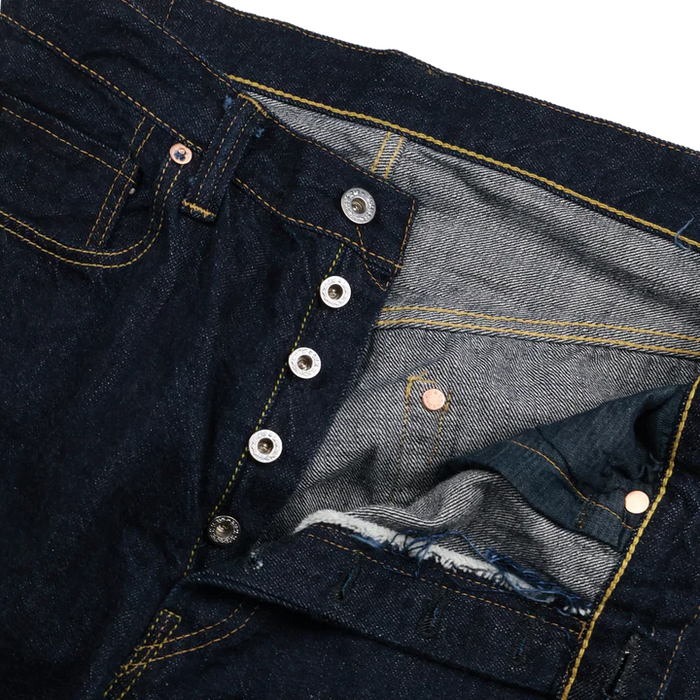 S0105SSW WWII Model 11.5oz Denim Pants (One Wash) - INDIGO