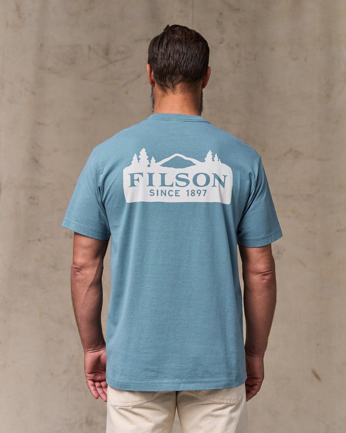Scenic Graphic T-shirt - Bluefin