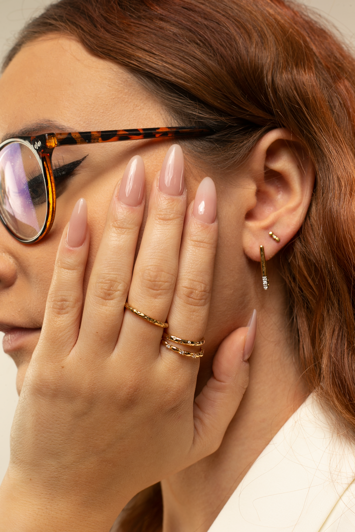 L'ERA jewellery ring and ear stack