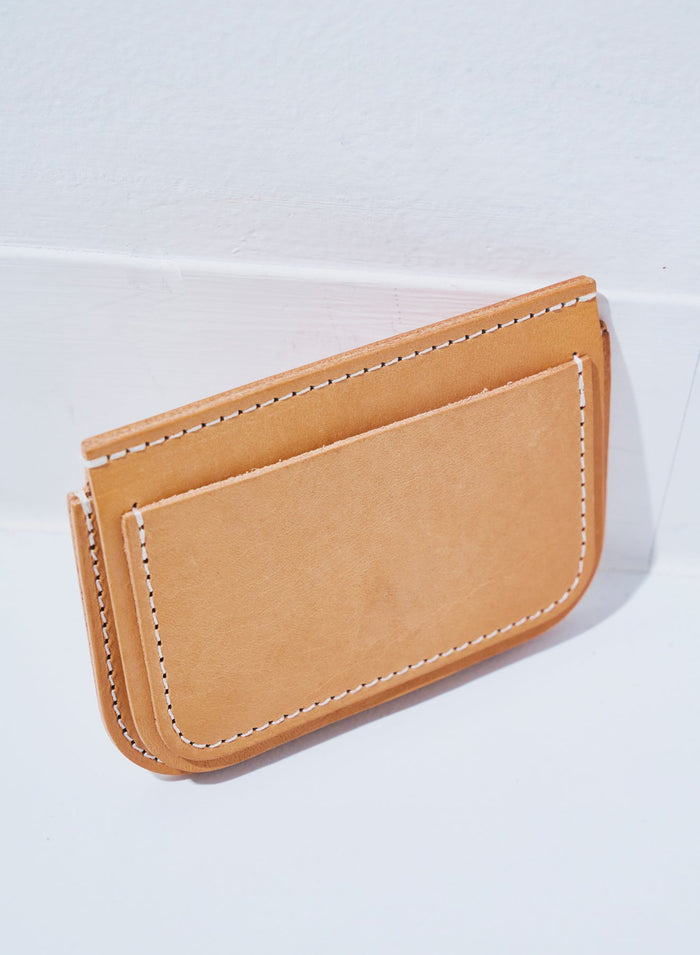 SJKCC26 (Leather Card Case) - NATURAL