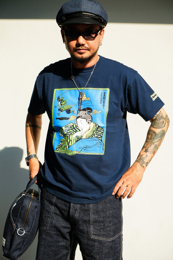SJPOT02 RUNNING MAN - NAVY