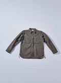 SMN25-01 Elemental Flannel Shirt - BLACK