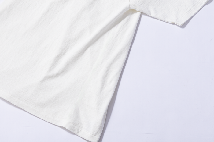 SS-01 Reinforced Neck Band S/S T-Shirt - WHITE