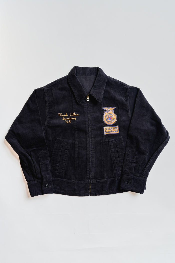 SWEET HEART FFA JACKET - NAVY