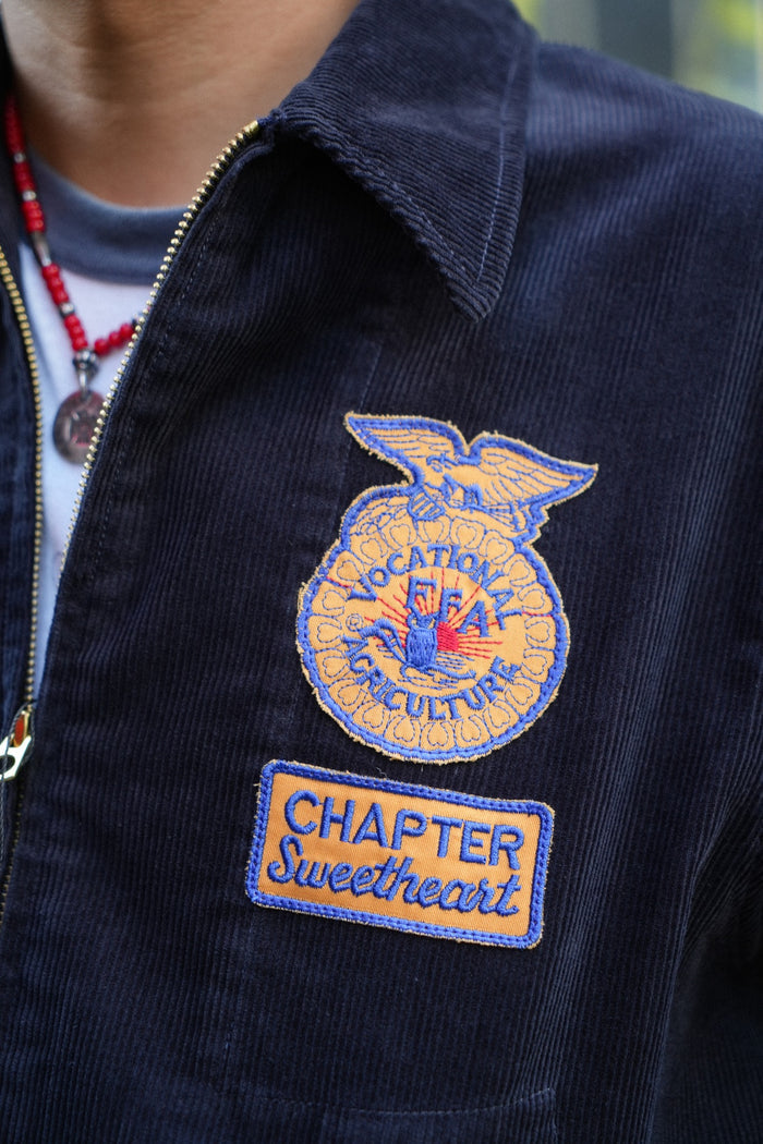SWEET HEART FFA JACKET - NAVY