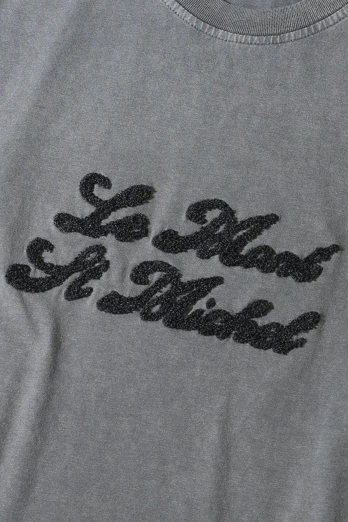 TANI - BOUCLETTE T-SHIRT - GREY