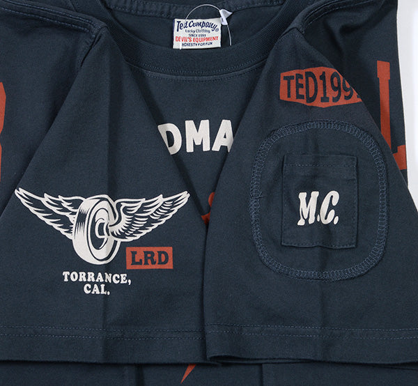 TDSS-571 MOTORCYCLE TEDMAN - NAVY