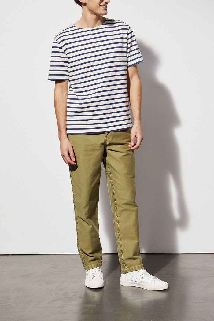 Thibalt – Short-sleeved sailor - OFF WHITE/NAVY