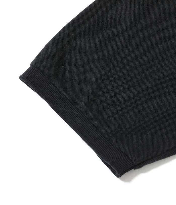 TT79746 SUKA POLO SHIRT EMBROIDERED SKULL & SNAKE - BLACK