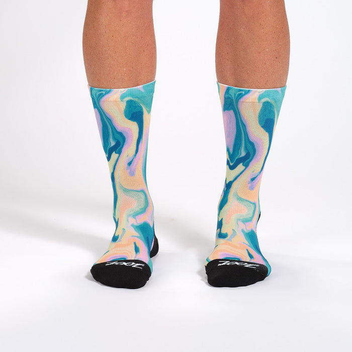 Zoot Sports SOCKS UNISEX 6" SOCK - MARBLE