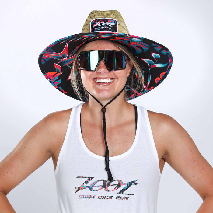 Zoot Sports HEADWEAR Unisex Sunstop Lifeguards Hat - Straw