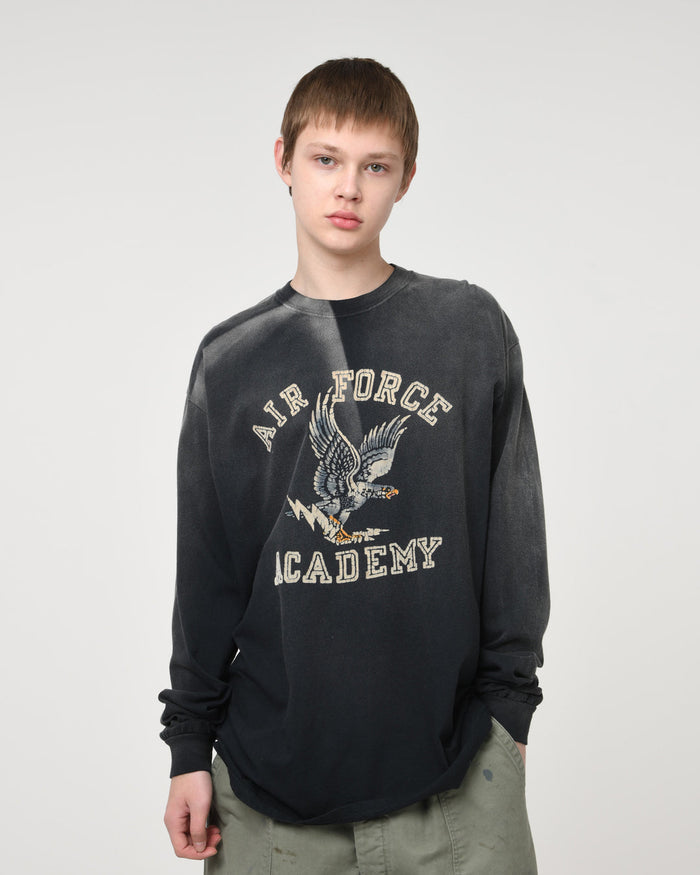U.S. AIR FORCE EAGLE LS AGED - AGED BLACK