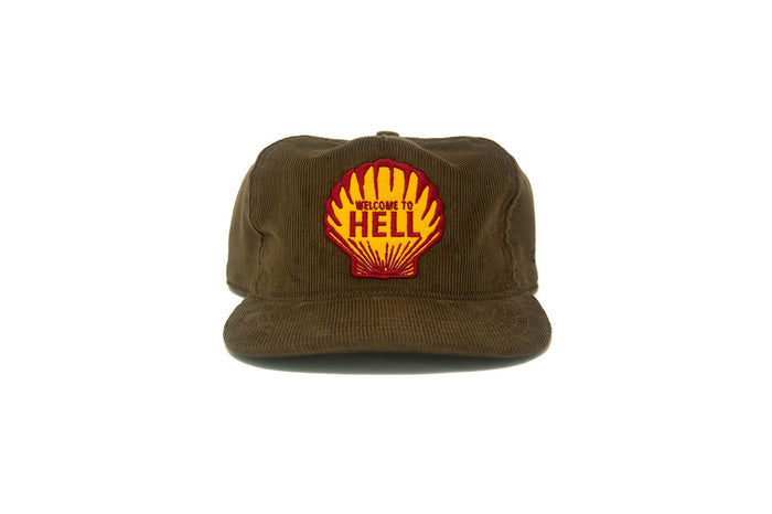 WELCOME TO CORD Snapback - OLIVE