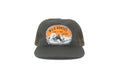WILD HORSES TRUCKER Snapback - OLIVE