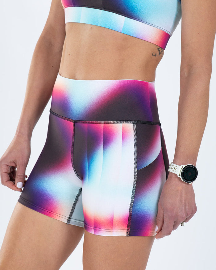 Zoot Sports RUN SHORTS 5" INSEAM Women's Elite Run 5" High Rise Short - Sonic Shift
