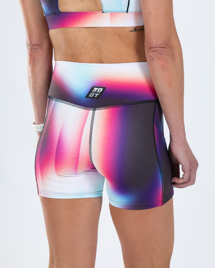 Zoot Sports RUN SHORTS 5" INSEAM Women's Elite Run 5" High Rise Short - Sonic Shift