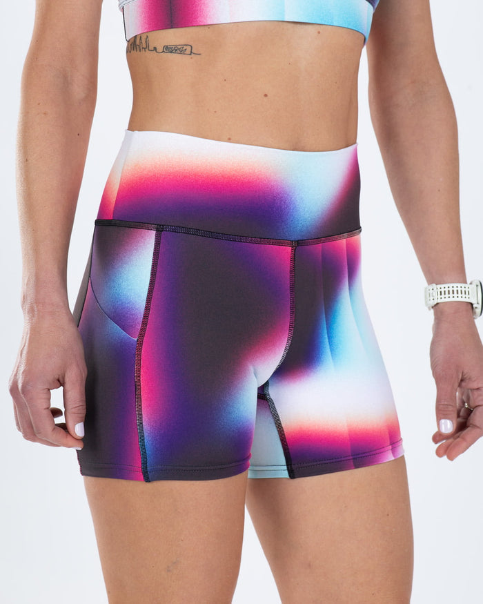 Zoot Sports RUN SHORTS 5" INSEAM Women's Elite Run 5" High Rise Short - Sonic Shift